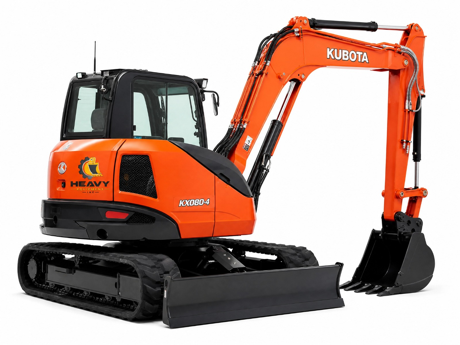 Kubota KX080-4 Hydraulic Excavator
